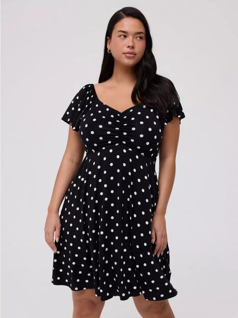 NWT Torrid Flutter Sleeve Mini Dress